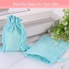 Unique Bargains Cotton Linen Burlap Bags with Drawstring 20 Pcs - 4 of 4