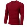 Mens Turtleneck Sweaters Long Sleeve Slim Fit Ribbed Knit Thermal Pullover Sweater - 2 of 4
