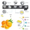 34" Modern 5-Light LED Vanity Light - Sleek Bathroom Wall Fixture, Iron & Acrylic, Dimmable & Energy-Efficient, Ideal for Mirror Lighting - 3 of 4