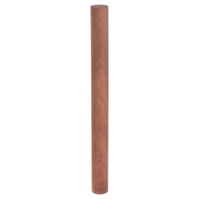 Unique Bargains Ebony Wood Cylindrical Smooth Non-Stick Small Kitchen Rolling Pins