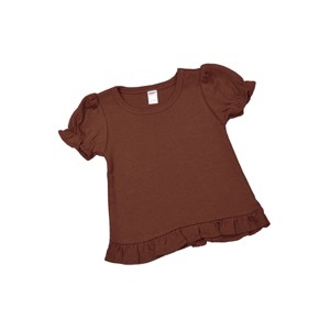 MONAG Toddler Short Sleeve Ruffle Tee - 1 of 4
