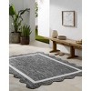 Hauteloom Varro Black Area Rug - 4 of 4