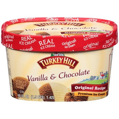 Turkey Hill Vanilla Chocolate Ice Cream - 48oz
