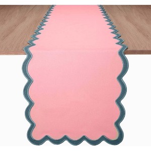 Folkulture Scallop Table Runner - 1 of 4
