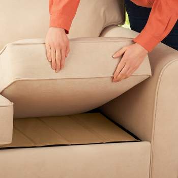 Collections Etc Sofa Chair Seat Savers to Enhance Support, Firmness, and Comfort