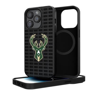 Keyscaper NBA Eastern Conference Teams Text Backdrop MagSafe Compatible Cell Phone Case for Apple iPhone