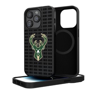 Keyscaper NBA Text Backdrop MagSafe Compatible Cell Phone Case for iPhone 15 Plus - 1 of 4