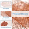 Unique Bargains Sheer Nylon Glitters Wave Mesh Decorative Ribbon Trim 6 Inch 10 Yards - 3 of 4