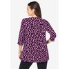 Jessica London Women's Plus Size Stretch Knit Swing Tunic - 3 of 4