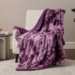 Bedsure- Cloud Soft PV Blanket ,Comfy Plush and Furry Faux Fur - 1 of 4