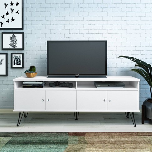 Target white online entertainment center