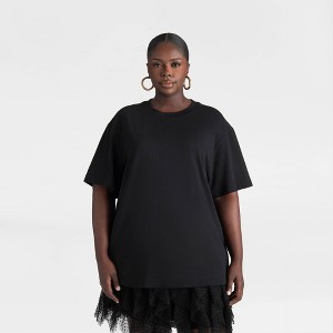 KBB by KAHLANA Women's Oversized Short Sleeve 'The Dwayne Tee' - 1 of 3