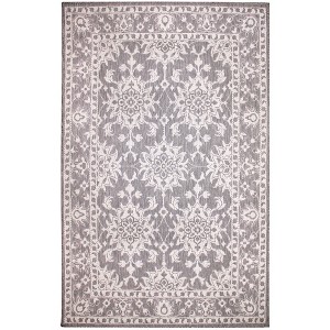 Liora Manne Malibu  Indoor/Outdoor Rug  Charcoal.. - 1 of 4