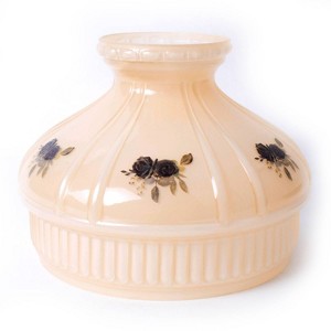 Aladdin Glass Oil Lamp Shade, 10 inch Base Fits Aladdin Non-Electric Fuel Lamps - 1 of 4