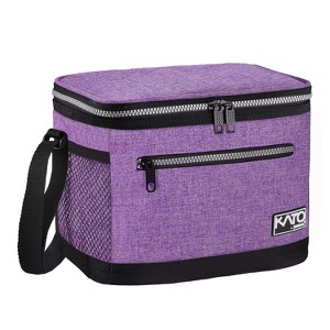Tirrinia Lunch Bag for Mens Womens Kids, Insulated Leakproof Reusable Lunch Cooler Tote Bag, Portable Lunch Bags for Office School Picnic Camping - 1 of 4
