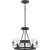 Quoizel Lighting Stratum 4 - Light Semi-Flush Mount in  Royal Ebony - 2 of 4