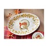 tag Turkey + Leaves Deep Oval Platter - 3 of 4
