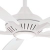 60" Minka Aire Modern Indoor Ceiling Fan with LED Light Remote Control White for Living Room Kitchen Bedroom Family Dining Home - 3 of 4