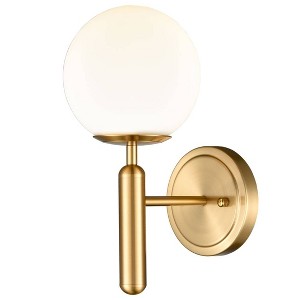 Claxy Gold Mid Century Modern Wall Light - 1 of 4