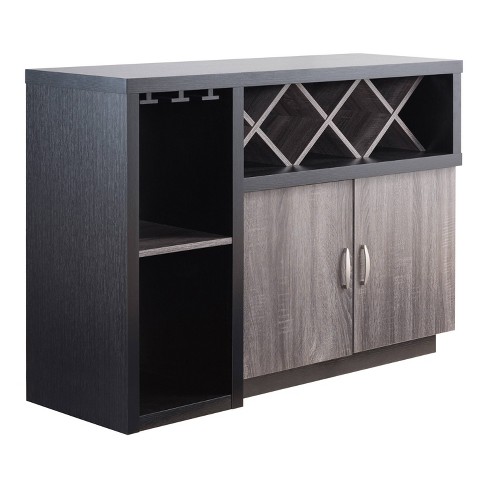 Tv cabinet with online wine storage