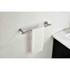 Gulches Contemporary 3-Piece Bathroom Hardware Set - Towel Bar, Toilet Paper Holder, Robe Hooks, SUS304 Stainless Steel - 2 of 4