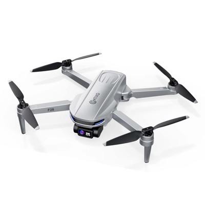 Contixo F28 Foldable GPS Drone - 2K FHD Camera with GPS Control and Selfie Mode - Follow Me, Way Point, & Orbit Mode -With Carrying Case