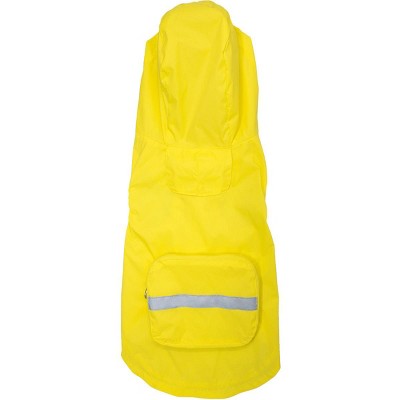 Doggie Design Packable Raincoat - Yellow