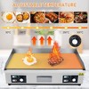 WhizMax 29 Inch Commercial Electric Griddle, Flat Top Grill Countertop Griddle, Non-Stick Stainless Steel Teppanyaki Grill, 3000W 110V - 4 of 4