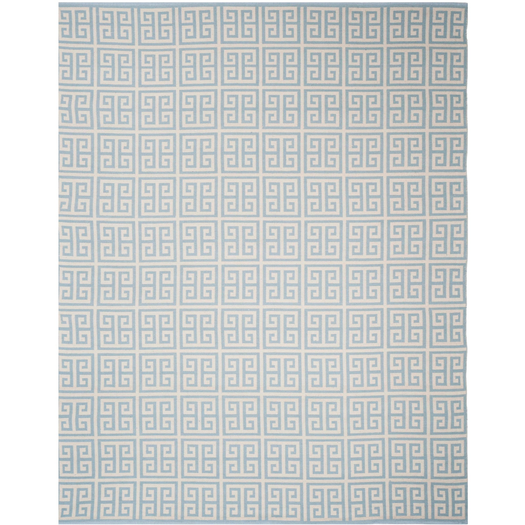 Montauk MTK724 Hand Woven Area Rug - Light Blue/Ivory - 8'x10' - Safavieh.