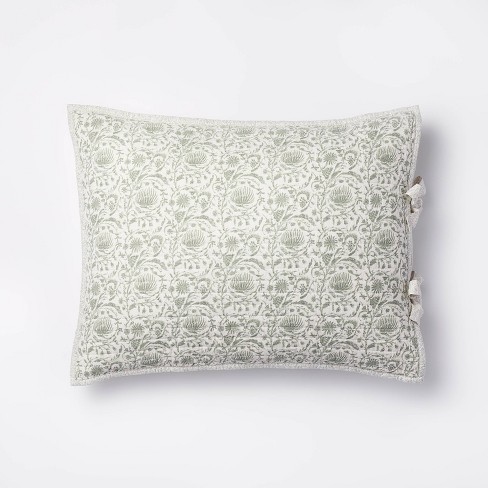 Target teal online pillow