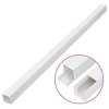 vidaXL Cable Trunking 1.6"x1" 32.8' PVC - 3 of 4