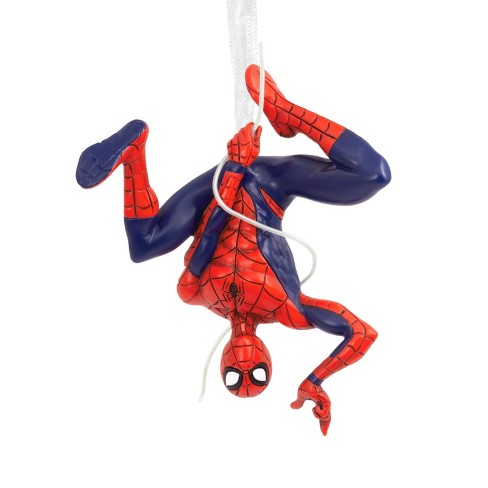 spiderman hanging real