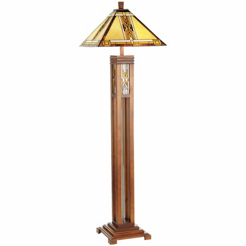 Robert Louis Tiffany Mission Rustic Floor Lamp 62 1/2