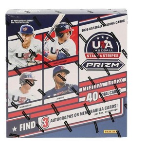 2026 Panini USA Stars & Stripes Prizm Baseball Mega Box : Target