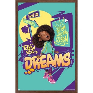 Trends International Karma's World - Follow Your Dreams Framed Wall Poster Prints - 1 of 4