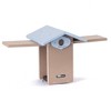 Birds Choice 11" Silver Toupe & Blue Ultimate Bluebird House Recycled Plastic Bird House: Weather-Resistant, No Assembly Required - 3 of 4