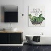 Stupell Industries Botanical Bath Phrase, 48" x 36" - 2 of 4