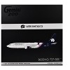 Boeing 737-800 Commercial Aircraft "AeroMexico" White with Dark Blue Tail "Gemini 200" Series 1/200 Diecast Model by GeminiJets - 3 of 3
