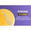 YBM Home Stainless Steel Professional Whisk, Handheld Whisk for Blending, Whisking, Beating, Stirring, Hanging Hook, Easy to Clean - 3 of 4
