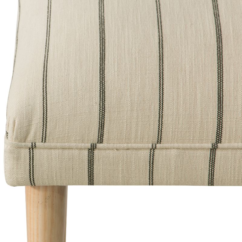 Skyline Furniture Fullerton Upholstered Bench in Patterns, 5 of 8