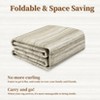 Modern Area Rug Striped Abstract Area Rug for Living Room Bedroom Office, Non-Shedding & Easy to Clean - 4 of 4