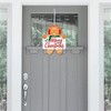 Big Dot of Happiness Gingerbread Christmas - Hanging Porch Gingerbread Man Holiday Party Outdoor Decorations - Front Door Decor - 1 Piece Sign - 2 of 4