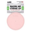 iLIDS 3pk Wide Mouth Storage Lid - Pale Pink: Replacement Lids, Dishwasher-Safe, Cold Beverages - 2 of 4