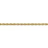 Black Bow Jewelry 2.8mm Rope Chain Bracelet in 14k Yellow Gold, 7 Inch - image 2 of 4