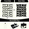 Lahome New Style Series Outdoor Plastic Straw Rug-Waterproof Reversible Mat for Patio, Backyard, Camping, RV Awning - 4 of 4