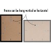 Americanflat Picture Frame with plexiglass - Hanging Hardware For Horizontal and Vertical Display - 4 of 4