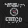 Men's California State University Chico Official Circle Logo Adult T-Shirt - 2 of 4