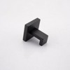 SEVOBAL Bathroom Towel Holders Premium Stainless Steel 4 Pack Wall Hooks Rustproof for Bathroom Kitchen, Matte Black, 6.3"*4.33"*3.15" - 2 of 4