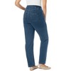Woman Within Plus Size Knit Denim Straight-Leg Jean - 3 of 4
