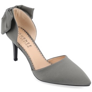 Journee Collection Women's Tanzi Pointed Toe Mid Heel Pumps - 1 of 4